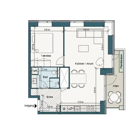 Nordhavn - Luxury 2-room With Sea View * Koppenhága